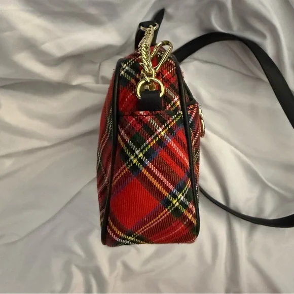 EUC Talbots Tartan Plaid Crossbody Bag - Picture 7 of 10